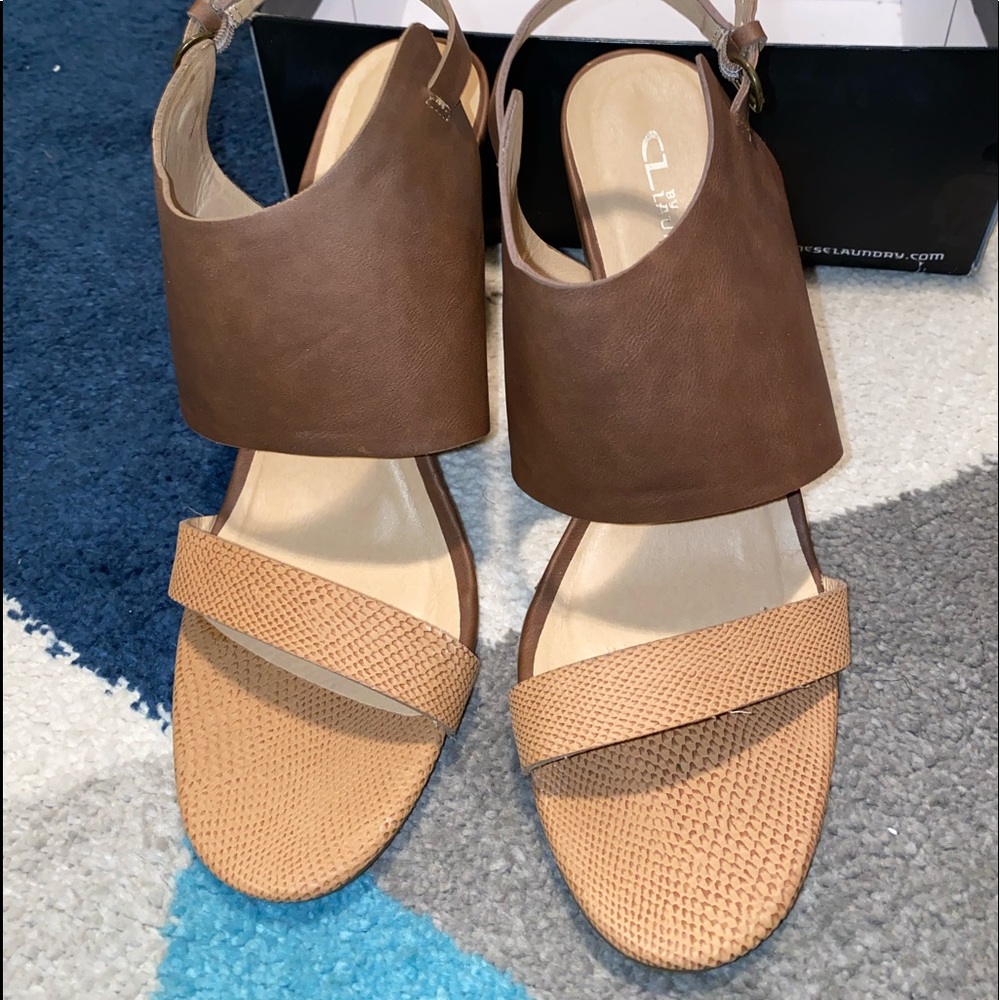 Cl by Laundry sandals size 10